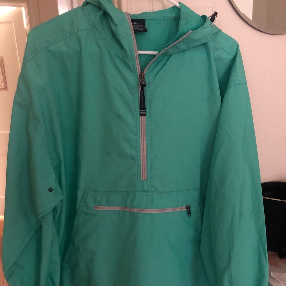 Charles River Rain Pullover (S)